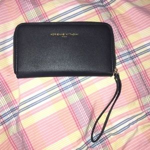Black Vittadini wallet W/ portable charger